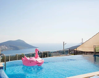 Kaş Kalkan'da Deniz Manzaralı, Özel Havuzlu, 5+1 Villa - 1