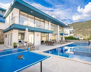 Kaş Kalkan'da Muhteşem Deniz Manzaralı, Özel Havuzlu, Lüks Villa - 1