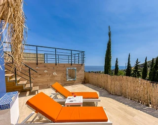 Kaş Bezirgan'da Deniz Manzaralı, Özel Havuzlu, 1+1 Suite Daire - 4