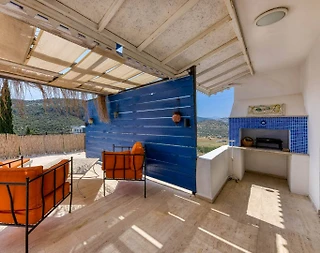 Kaş Bezirgan'da Deniz Manzaralı, Özel Havuzlu, 1+1 Suite Daire - 5