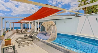 Kaş İslamlar'da Doğanın Kalbinde, Özel Havuzlu, 4 Kişilik Villa