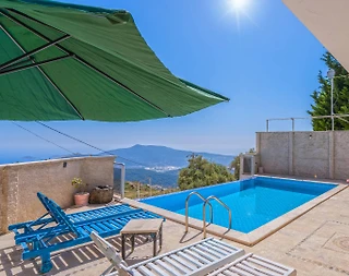 Kaş İslamlar'da Doğayla İç İçe, Özel Havuzlu, 7 Kişilik Villa - 2