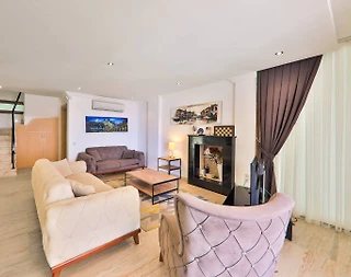 Kaş Kalkan'da Isıtmalı Havuzlu, Deniz Manzaralı, Lüks Villa - 4