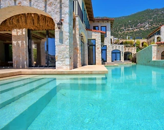 Kaş Kalkan'da Göz Alıcı Deniz Manzaralı, Özel Havuzlu, Ferah Villa - 2