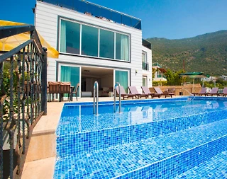 Kaş Kalkan'da Geniş Ailelere Uygun, Özel Havuzlu, Ferah Villa - 3