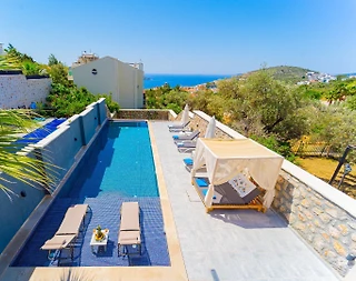 Kaş Kalkan'da Denize Yürüme Mesafesinde, Özel Havuzlu, Tatil Villası - 3