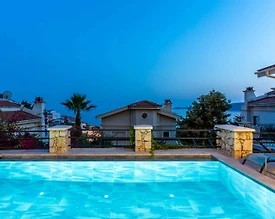 Kalkan Kalamar'da Deniz Manzaralı, Geniş Ailelere Uygun, Kiralık Villa - 2