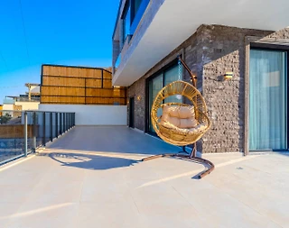 Kaş Bezirgan'da Göz Alıcı Deniz Manzaralı, Özel Havuzlu, Lüks Villa - 5