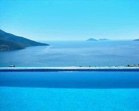 Kalkan'da Kalabalık Ailelere Uygun, Açık ve Kapalı Havuzlu, Kiralık Villa - 3