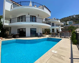 Kaş Kalkan'da Enfes Deniz Manzaralı, Özel Havuzlu, Modern Villa - 2