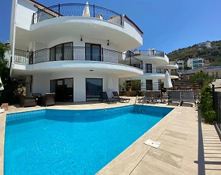 Kaş Kalkan'da Enfes Deniz Manzaralı, Özel Havuzlu, Modern Villa - 2