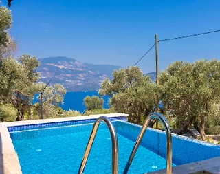 Kaş Yeşilköy'de Enfes Deniz Manzaralı, Özel Havuzlu, Balayı Villası - 4