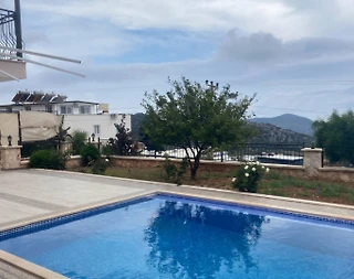 Kaş Bezirgan'da Deniz Manzaralı, Özel Havuzlu, Geniş Villa - 5