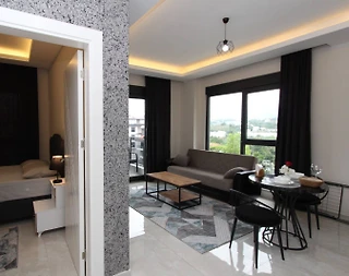 Alanya Kestel'de Denize Yakın Konumda, Ortak Havuzlu, Kiralık Daire - 5