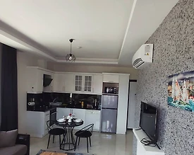 Alanya Kestel'de Denize Yakın Konumda, Ortak Havuzlu, Kiralık Daire - 3