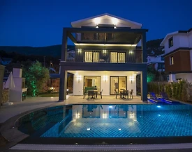 Fethiye Ölüdeniz’de Sakin Konumda, Özel Havuzlu, 6 Kişilik, Lüks Villa - 2