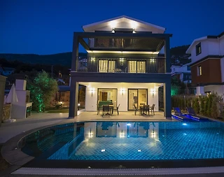 Fethiye Ölüdeniz’de Sakin Konumda, Özel Havuzlu, 6 Kişilik, Lüks Villa - 2
