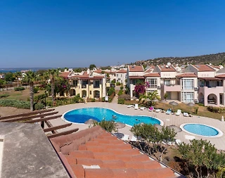 Didim Akbük'te Deniz Manzaralı, Tesis İçerisinde, Şık Dubleks Ev - 2