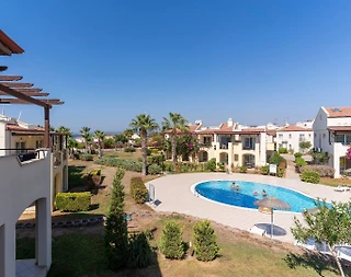 Didim Akbük'te Deniz Manzaralı, Tesis İçerisinde, Şık Dubleks Ev - 1