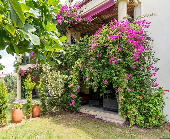 Didim Akbük'te Plajlı Tesis İçerisinde, Ortak Havuzlu, Kiralık Daire - 1