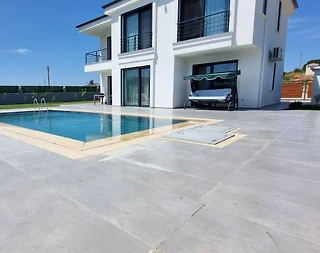 Didim Yeniköy'de Sakin Konumda, Özel Havuzlu, 10 Kişilik Villa - 5