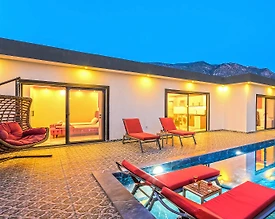 Kaş Çayköy'de Benzersiz Doğada, Özel Havuzlu, Geniş Bahçeli Villa - 2