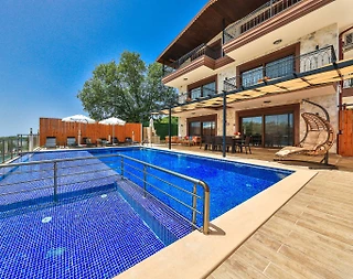 Kaş Pınarbaşı'nda Sakin Konumda, Özel Havuzlu, Modern Villa - 3