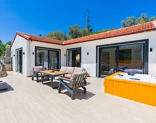 Kaş İslamlar'da Doğa İçerisinde, Denize Yakın, Jakuzili Apart - 1