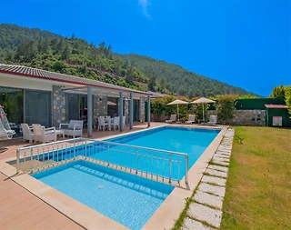 Fethiye Kayaköy'de Modern Tasarımlı, Özel Havuzlu, 2+1 Villa - 3