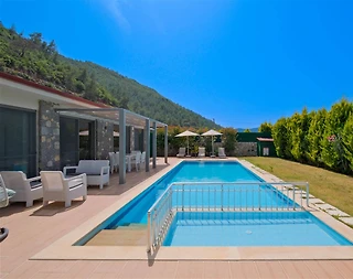 Fethiye Kayaköy'de Modern Tasarımlı, Özel Havuzlu, 2+1 Villa - 5