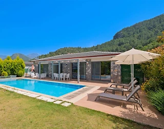 Fethiye Kayaköy'de Modern Tasarımlı, Özel Havuzlu, 2+1 Villa - 4