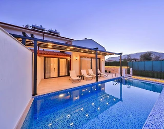 Kaş Andifli'de Çekirdek Ailelere Uygun, Özel Havuzlu, Modern Villa - 4