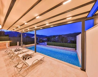 Kaş Andifli'de Çekirdek Ailelere Uygun, Özel Havuzlu, Modern Villa - 3