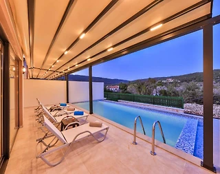 Kaş Andifli'de Balayı Çiftlerine Uygun, Özel Havuzlu, 2+1 Villa - 4