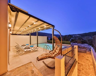 Kaş Andifli'de Balayı Çiftlerine Uygun, Özel Havuzlu, 2+1 Villa - 3