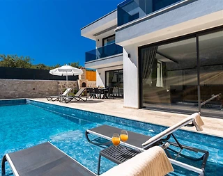 Kaş Bezirgan'da Çekirdek Ailelere Uygun, Özel Havuzlu, Modern Villa - 4