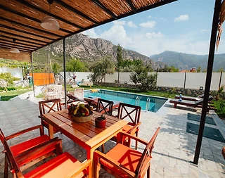 Muğla Seydikemer'de Doğa İçerisinde, Özel Havuzlu, 4 Kişilik Villa - 3