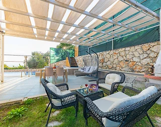 Kaş İslamlar'da Nezih Konumda, Özel Havuzlu, Şık Villa - 5