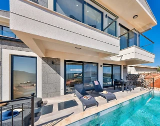 Kaş Çukurbağ'da Nezih Konumda, Özel Havuzlu, Ferah Villa - 2