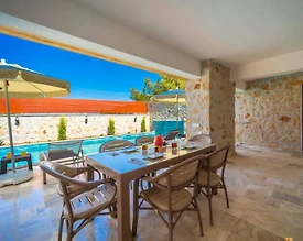Kaş İslamlar'da Muhteşem Doğada, Özel Havuzlu, Çocuk Oyun Alanlı Villa - 3