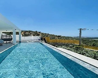 Kaş Üzümlü'de Doğa İçerisinde, Özel Havuzlu, Saunalı Villa - 5