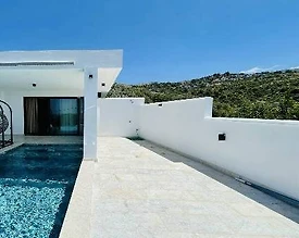 Kaş Üzümlü'de Doğa İçerisinde, Özel Havuzlu, Saunalı Villa - 2