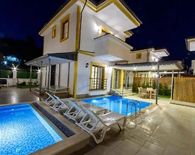 Marmaris Çetibeli'nde Yeşillikler İçerisinde, Özel Havuzlu, Lüks Villa - 3