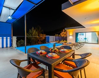 Kaş İslamlar'da Doğayla Baş Başa, Özel Havuzlu, Modern Balayı Villası - 3