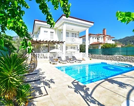 Fethiye Yeşilüzümlü'de Muhteşem Doğada, Özel Havuzlu, 8 Kişilik Villa - 2