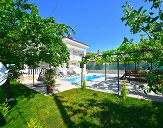 Fethiye Yeşilüzümlü'de Muhteşem Doğada, Özel Havuzlu, 8 Kişilik Villa - 4