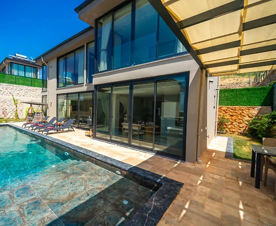 Kaş Yeşilköy'de Çekirdek Ailelere Uygun, Özel Havuzlu, 4 Kişilik Villa - 1