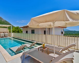 Kaş Çukurbağ'da Huzurlu Doğada, Özel Havuzlu, Kiralık Villa - 2