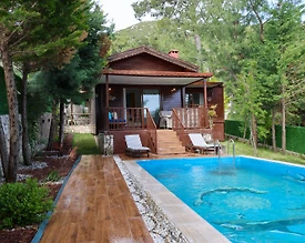 Kaş İslamlar'da Doğa Manzaralı, Özel Havuzlu, Balayı Villası - 2