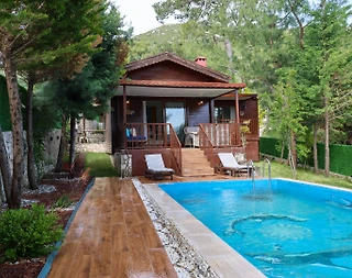 Kaş İslamlar'da Doğa Manzaralı, Özel Havuzlu, Balayı Villası - 2